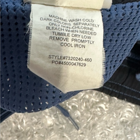 Speedo Blue Swim Trunks Sz Large - Picture 9 of 11